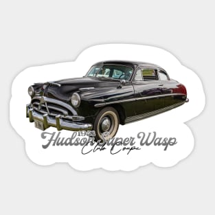 1953 Hudson Super Wasp Club Coupe Sticker